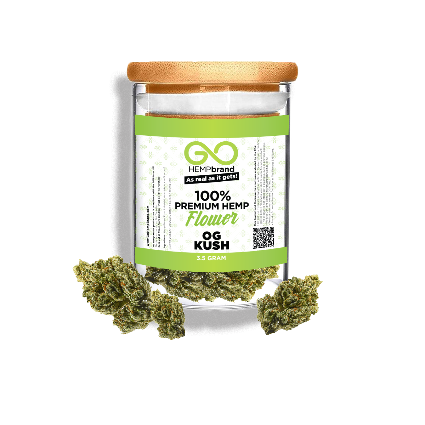 GO Hemp OG Kush 3.5 grams – Go CBD Brand